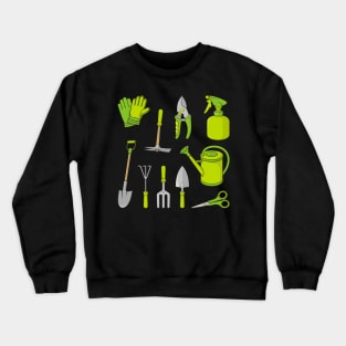 Gardening Icons Crewneck Sweatshirt